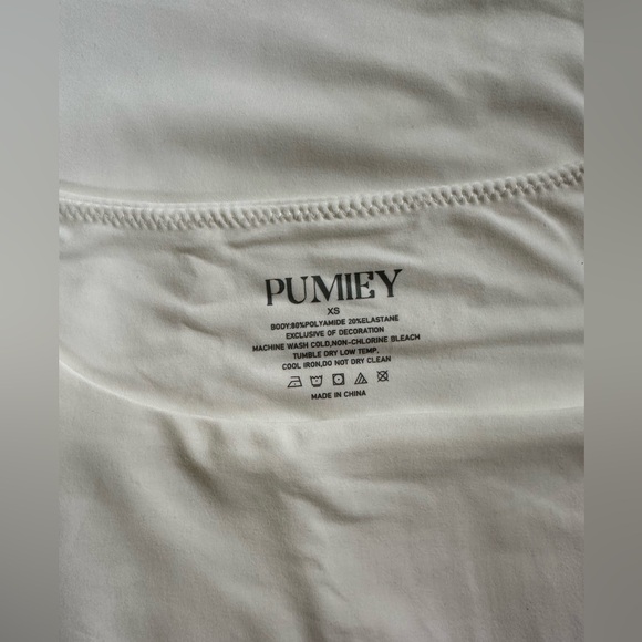 PUMIEY Women's Square Neck Buttery Soft Double Lined Tank Top New - Picture 8 of 8